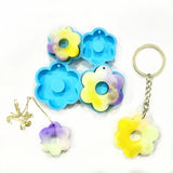 Silicone Flower Earring Mold for DIY Jewelry Making