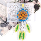 Silicone Mould Keychain Epoxy Resin Molds Jewelry Casting Crafts