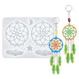 Silicone Mould Keychain Epoxy Resin Molds Jewelry Casting Crafts