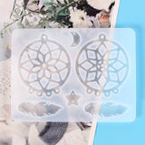 Silicone Mould Keychain Epoxy Resin Molds Jewelry Casting Crafts