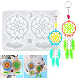 Silicone Mould Keychain Epoxy Resin Molds Jewelry Casting Crafts