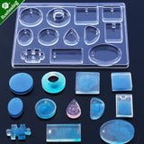 Silicone Pendant Mold for DIY Crafts 153x113mm