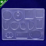 Silicone Pendant Mold for DIY Crafts 153x113mm