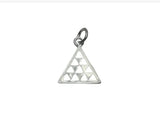 Pendant Silver 925 CANARIA GUANCHE CALADA plated