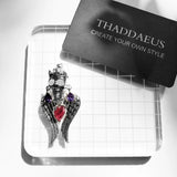 Skull King 925 Sterling Silver Pendant