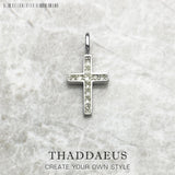 925 Sterling Silver Pendant Small Cross Faith Jewelry Gift