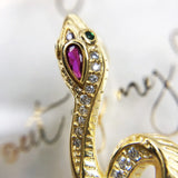 Pendant Snake Golden Bohemia Gift For Women