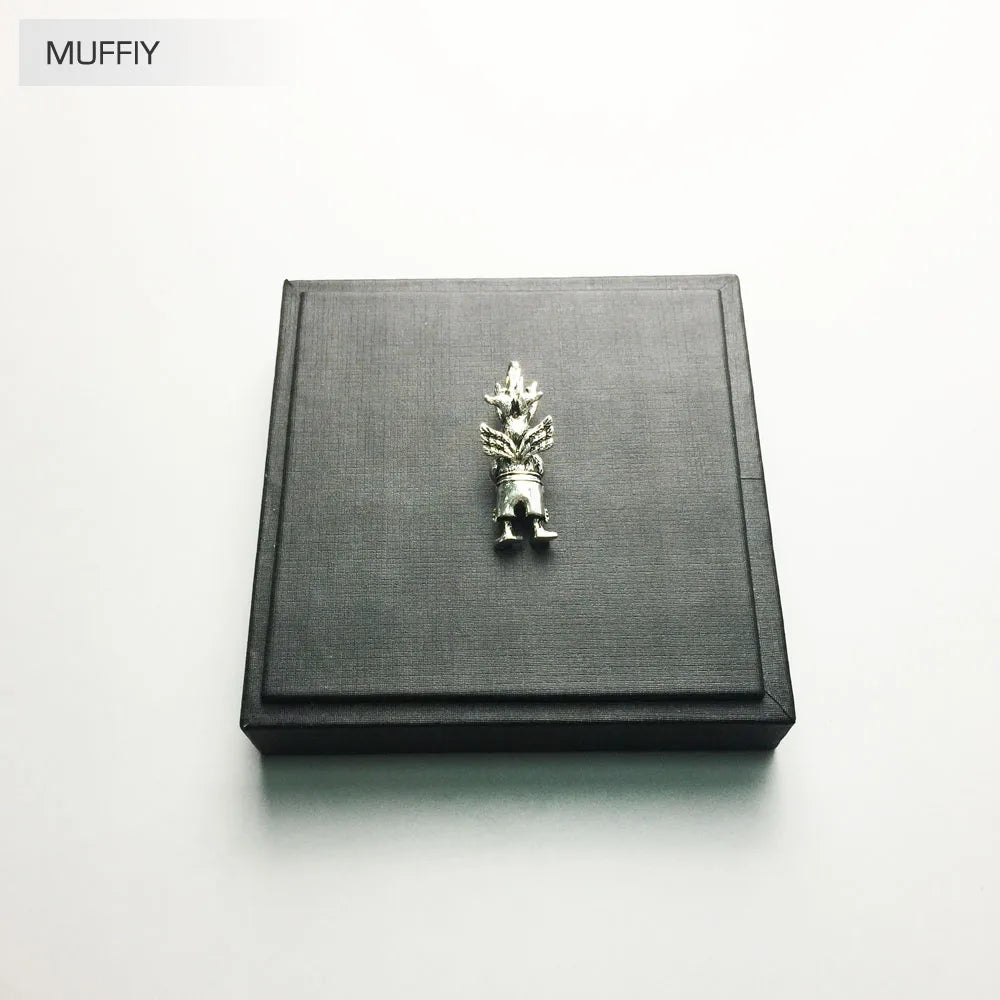 925 Silver Rabbit Pendant for Necklace Europe Vintage Gift