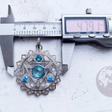 Throat Chakra 925 Silver Jewelry Gift For Women