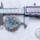 Throat Chakra 925 Silver Jewelry Gift For Women