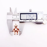 Teddy Bear Pure Rose Jewelry 925 Sterling Silver Accessorie