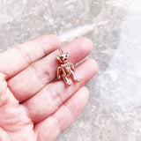 Teddy Bear Pure Rose Jewelry 925 Sterling Silver Accessorie