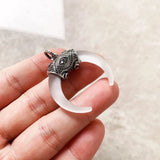 Tiger Tooth Pendant 925 Sterling Silver Jewelry for Women