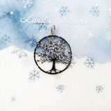 Pendant Tree 925 Sterling Silver Necklace Europe Style Bijoux Romantic Gift