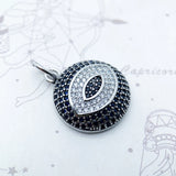 925 Sterling Silver Pendant Eye Jewelry European Style Gift
