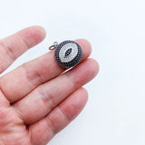 925 Sterling Silver Pendant Eye Jewelry European Style Gift