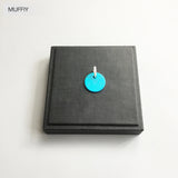 Turquoise Disc Fine Jewelry Pendant