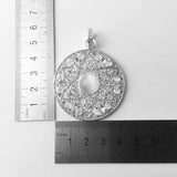 Opal Ornament 925 Sterling Silver Pendant for Women Gift Europe Style