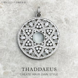 925 Sterling Silver Opal Pendant, Fashion Jewelry Europe Gift