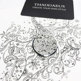 Pave Pendant Ornament, 2019 Europe Jewelry Romantic Gift