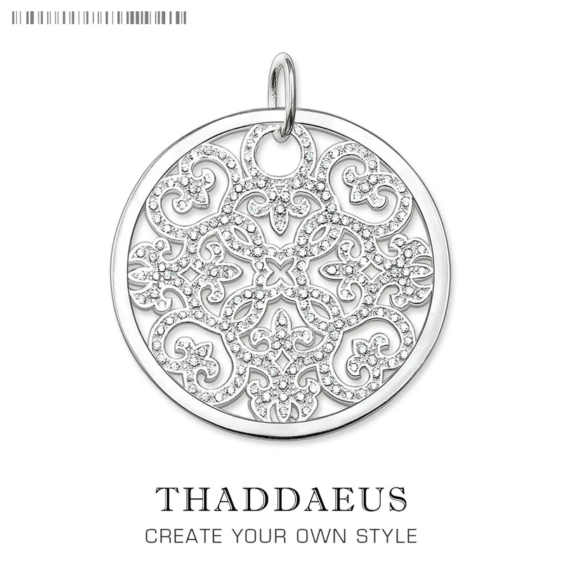Pave Pendant Ornament, 2019 Europe Jewelry Romantic Gift