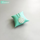 Pave 925 Sterling Silver Pendant Ornament for Women
