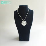 Pave 925 Sterling Silver Pendant Ornament for Women