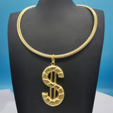 24k Plated Copper Pendant Necklace for Women Men