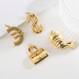 Patterned Pendant Necklace Plated Copper for Daily Wear Anniversary