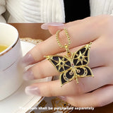 Golden Star & Moon Pendant 925 Sterling Silver Bohemia Gift