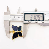 Golden Star & Moon Pendant 925 Sterling Silver Bohemia Gift