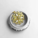Golden Sun HEART CHAKRA 925 Sterling Silver Zirconia Pendant