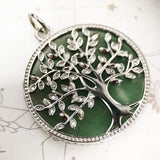 Green Tree Spring 925 Sterling Silver Pendant