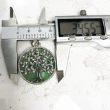 Green Tree Spring 925 Sterling Silver Pendant
