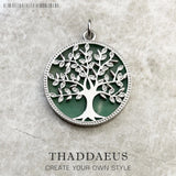 Green Tree Spring 925 Sterling Silver Pendant