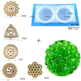 Pendants Jewelry Making Tools Set for Epoxy Resin Molding