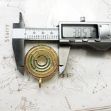 925 Silver Maze Stones Pendant Autumn Jewelry Gift