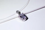 925 Sterling Square Pendant Charms Bridal Wedding