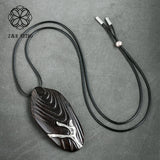 Vintage Sandalwood Necklace for Women