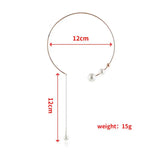 Multilayer Pearl Necklace Long Sweater Chain Women Jewelry Gift