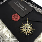 Royalty Star Golden Pendant,2020 Spring Jewelry Vintage Accessorie