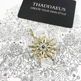 Royalty Star Golden Pendant,2020 Spring Jewelry Vintage Accessorie