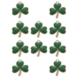 Shamrock Charms Jewelry Beads Charm DIY Pendant Enamel St.Patrick Accessories