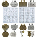 Pendants Tray Silicone Mold for UV Resin Crafts