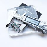 Tropical Butterfly Summer Jewelry 925 Sterling Silver Accessories