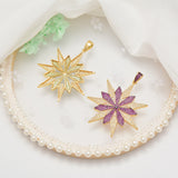 Flower Star Charms Pendant Clasp for Necklace Bracelet DIY Jewelry