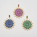 Flower Star Charms Pendant Clasp for Necklace Bracelet DIY Jewelry
