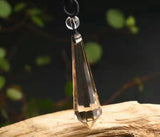 Pendeloque Cut Pendulum Pendant Large Number