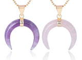 Pendentif am?thyste lune