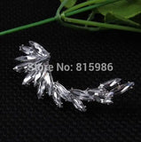 Crystal Punk Clip Earrings For Women 20pcs/lot